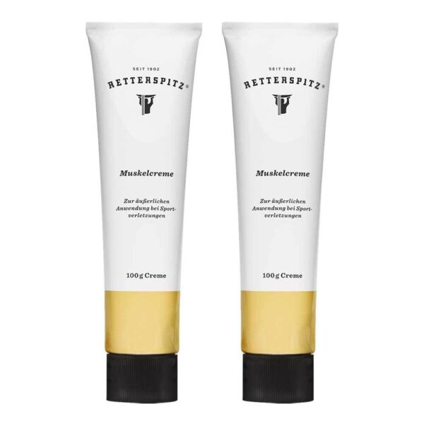 Retterspitz Muskelcreme 2x100 g – Wärmecreme für Muskeln & Gelenke