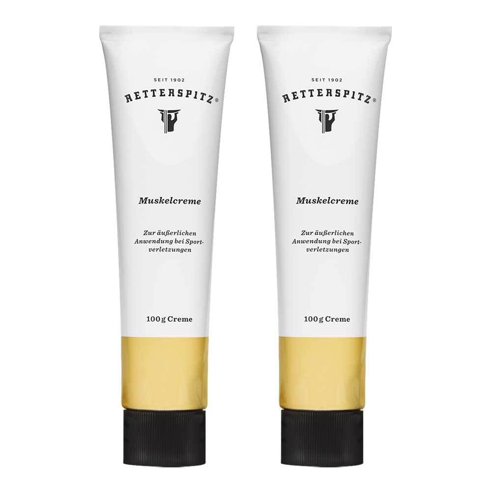 41gcuzNcPDL._SY1000_.jpg Retterspitz Muskelcreme 2x100 g – Wärmecreme für Muskeln & Gelenke – Bild 1