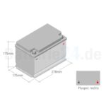 HeyVolt Autobatterie 12V 75Ah 720A/EN – Wartungsfreie Starterbatterie für zuverlässige Motorstarts – Bild 9