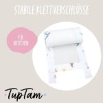 TupTam Babybett Nestchen 3D Mesh 2er-Pack 128x30 cm – Schutznetz für 140x70 Bett – Bild 2