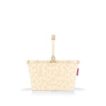 reisenthel carrybag XS leo vanilla – Kompakter Einkaufskorb mit Aluminiumrahmen