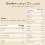 Gloura Premium Kollagen Pulver 500g – Typ 1 & 3 Hydrolysat für Haut & Bindegewebe – Bild 5