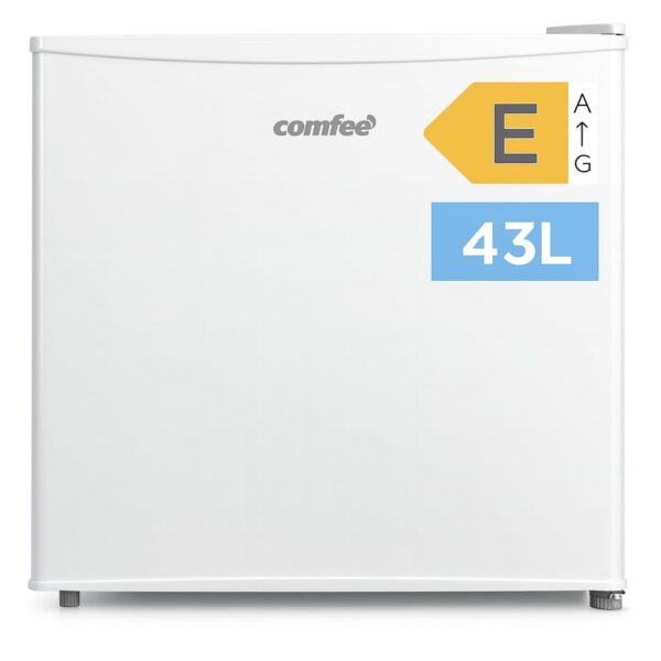 Comfee RCD50WH2(E) Mini Kühlschrank 43L mit Eisfach – Kompakt für Zimmer & Büro