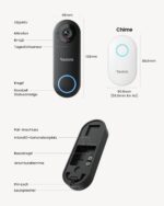 Reolink 5MP Video-Türklingel PoE mit Chime – 180° Ultraweitwinkel für sichere Eingänge – Bild 10