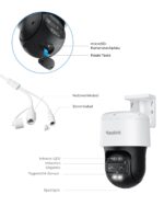 Reolink TrackMix PoE 4K Dual-Objektiv PTZ Kamera – 6X Zoom & Auto-Tracking für Aussen – Bild 8