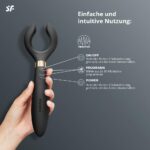 Satisfyer Endless Fun Vibrator für Paare – 100 Vibrationsfunktionen & 33 Anwendungen – Bild 3