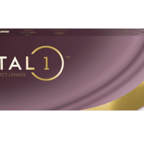 Dailies Total 1 Tageslinsen – 30er Pack BC 8.5 mm / -3 dpt | Premium Tageslinsen