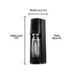 Sodastream TERRA Wassersprudler – Sprudelwasser auf Knopfdruck mit CO2-Zylinder & Flaschen – Bild 3