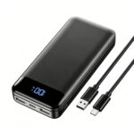 Enerwow Power Bank 27000 mAh – 22.5W Schnellladung mit USB-C für iPhone & mehr