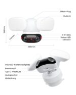 Reolink Elite Floodlight WiFi – 4K Überwachungskamera mit 3000 Lumen & 180° Panorama – Bild 9