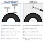 AUTOWN 68-teiliges Reifenreparaturset – Universal-Reifen-Flickset für Auto & Motorrad – Bild 3