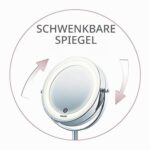 Beurer BS 55 LED Kosmetikspiegel mit 7-fach Vergrösserung & Dimmfunktion – Bild 4