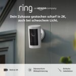 Ring Aussenkamera Plus Akku – 2K Überwachungskamera kabellos für Haus & Unternehmen – Bild 6