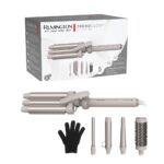 Remington Trendology 5-in-1 Lockenstab mit 5 Aufsätzen & LED-Display (130–210°C) – Vielseitiger Multi-Styler für alle Haartypen