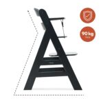 hauck Alpha+ Hochstuhl aus FSC-Buchenholz – Mitwachsender Kinderstuhl 6 Monate bis 90 kg – Bild 9