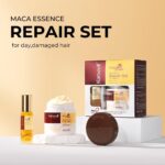 Karseell Maca Essenz Reparatur Set – Kollagen Haarmaske & Haaröl für trockenes Haar – Bild 2