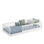CADANI Timi Bodenbett 90x200 cm – Montessori Kinderbett bis 200 kg, abnehmbar – Bild 9