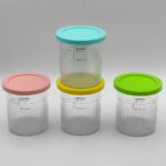 AUMUA 4er-Pack Behälter für Ninja CREAMi Deluxe – Ersatzbehälter 680ml BPA-frei – Bild 7