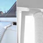 Klimaanlage Abluftschlauch Adapter – Universal Fensteradapter für mobile Klimageräte