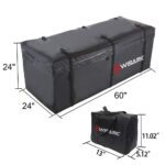 WISAMIC Heckbox 566 Liter – Wasserdichte Anhängerkupplung Gepäcktasche für Autos – Bild 3