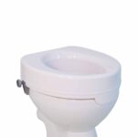 Drive Medical Toilettensitzerhöhung Ticco 2G mit Deckel – 10 cm Erhöhung für sicheren Halt – Bild 3