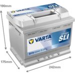 VARTA Silver Dynamic D15 Autobatterie 12V 63Ah – Zuverlässige Startleistung für VW, Audi & mehr – Bild 3