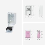 ABUS KeyGarage 787 – Schlüsselsafe mit Zahlencode zur Wandmontage in Weiss – Bild 4