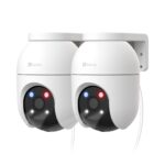 EZVIZ C8c 3K 2er Pack – 5MP PTZ Überwachungskamera mit KI-Erkennung & Farbnachtsicht