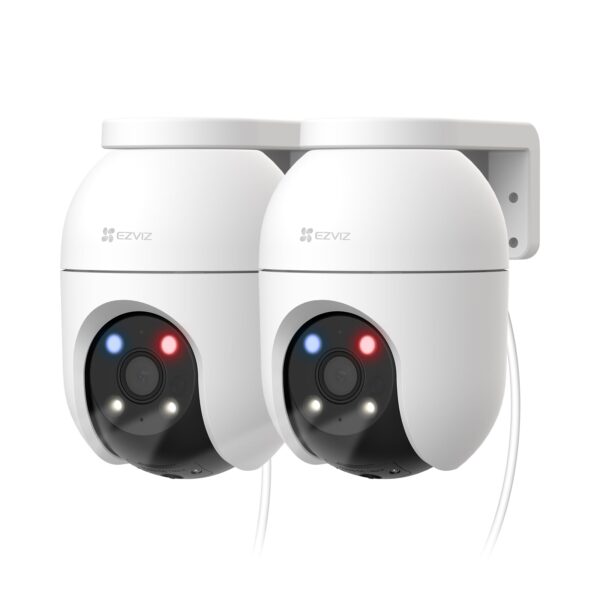 EZVIZ C8c 3K 2er Pack – 5MP PTZ Überwachungskamera mit KI-Erkennung & Farbnachtsicht