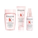 Kérastase Genesis Probierset – Shampoo, Haarspülung & Hitzeschutz für feines, brüchiges Haar gegen Haarverlust – Bild 2