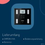 OMRON VIVA Körperanalysewaage mit BIA-Technologie – Gewicht, Körperfett & Herzgesundheit – Bild 8