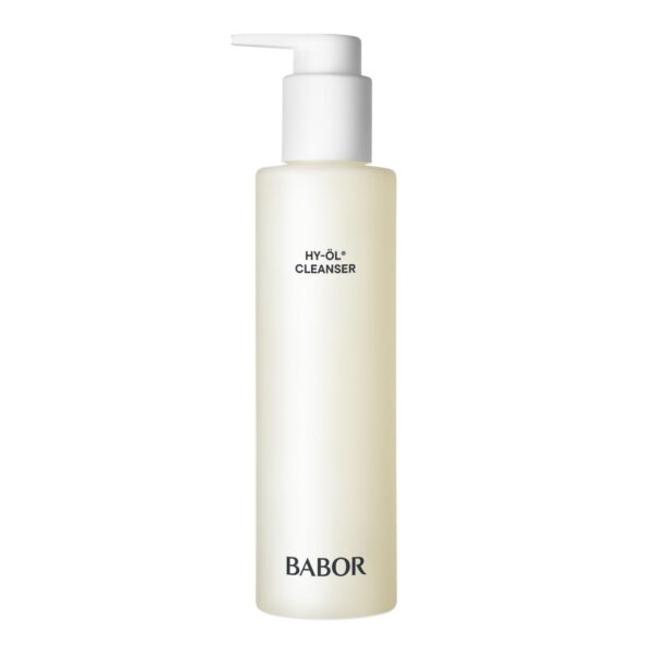 BABOR Hy-Öl Cleanser 200 ml – Veganes Reinigungsöl mit Vitamin E für alle Hauttypen