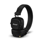 Marshall Major V Bluetooth Kopfhörer – 100h Spielzeit, Kabelloses Laden, Schwarz