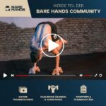 Bare Hands Liegestützgriffe 2er Set – Holz Parallettes für Calisthenics & Handstand – Bild 6