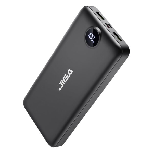 JIGA Power Bank 27000mAh mit 22,5W PD-Schnellladung – Tragbares Ladegerät für iPhone & Android