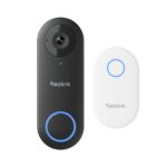 Reolink 5MP Video-Türklingel PoE mit Chime – 180° Ultraweitwinkel für sichere Eingänge