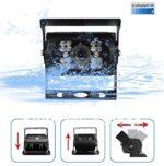 Rückfahrkamera mit 18 IR-LEDs & 120° Weitwinkel – Nachtsicht für LKW, Bus & Anhänger 12V-24V – Bild 6