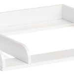 BELLABINO Oti Wickelaufsatz – Wickeltischaufsatz für Malm, Hemnes, Nordli in Weiss