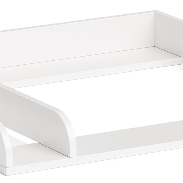 BELLABINO Oti Wickelaufsatz – Wickeltischaufsatz für Malm, Hemnes, Nordli in Weiss