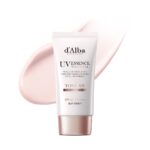 d'Alba Piedmont White Truffle Tone-up Sunscreen LSF 50+ – Veganer Hybrid-Sonnenschutz mit Aufhellungseffekt 50ml