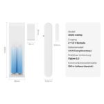 SONOFF SenseGuard DW Gen2 Zigbee Fenstersensor 4er-Pack – Sabotagealarm für Smart Home – Bild 2