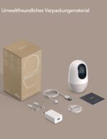 nooie 1080P HD Babyphone mit 360° KI-Tracking – WLAN Baby Monitor mit Gegensprechfunktion – Bild 2