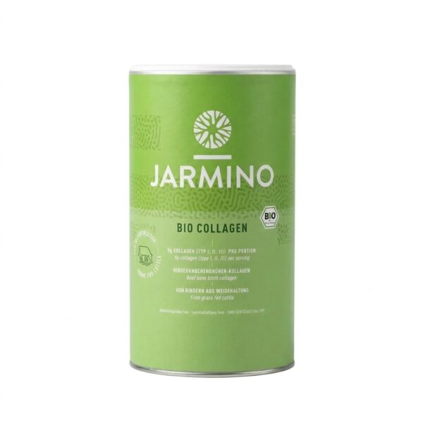 JARMINO Bio Kollagen Pulver 300g – Grass-fed Kollagenpeptide für Haut & Gelenke