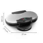 Tefal Doppel-Herzwaffeleisen WM311D – 1200W mit stufenlosem Temperaturregler – Bild 2