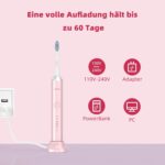 Lächen Elektrische Schallzahnbürste mit 5 Modi – Tiefenreinigung mit 48.000 Vibrationen – Bild 4