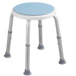 KARAT Duschhocker 360° drehbar & höhenverstellbar – Badhocker bis 150 kg – Bild 6