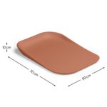 hauck Baby Wickelauflage 70 x 50 cm Change N Clean Cork – Sichere PUR-Schaum Wickelmatte ab Geburt – Bild 3