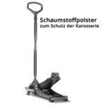 STAHLWERK Hydraulischer Wagenheber 3 t extra flach 73-500 mm – Rangierwagenheber mit Doppelkolben – Bild 6