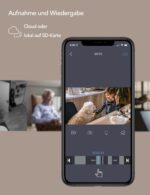 nooie 1080P HD Babyphone mit 360° KI-Tracking – WLAN Baby Monitor mit Gegensprechfunktion – Bild 8