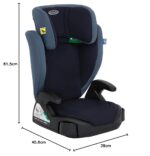 Graco Junior Maxi i-Size R129 Kindersitz 100–150 cm – Sicherer Autositz Navy – Bild 3